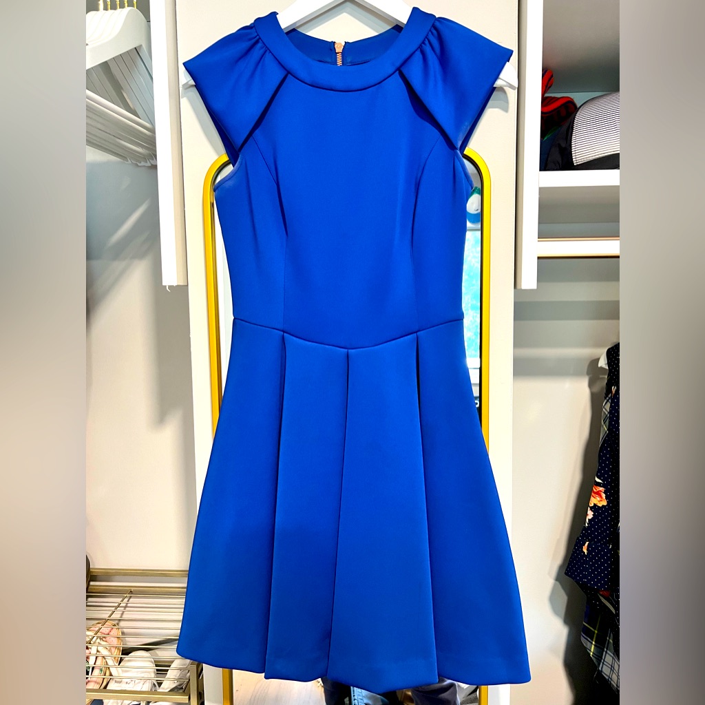 Vibrant Ted Baker Neoprene Dress